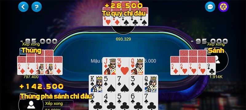 Mậu Binh online 77win